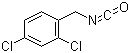 structure of CAS# 19654-32-1, 2,4-Dichlorobenzyl isocyanate