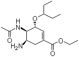 Oseltamivir molecular structure (CAS 196618-13-0)