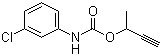 structure of CAS# 1967-16-4, Chlorbufam;3-Chlorophenylcarbamic acid 1-methylpropynyl ester; BIPC; 3-Butyn-2-yl m-chlorocarbanilate; Chlorbupham; Chlorobufam; Grisemin