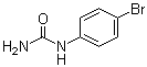 4-Bromophenylurea molecular structure (CAS 1967-25-5)
