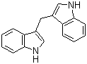 structure of CAS# 1968-05-4, 3,3'-Diindolylmethane ;3-(1H-indol-3-ylmethyl)-1H-indole