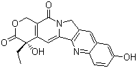structure of CAS# 19685-09-7, (S)-10-Hydroxycamptothecin;(4S)-4-Ethyl-4,9-dihydroxy-1H-pyrano[3',4':6,7]indolizino[1,2-b]quinoline-3,14(4H,12H)-dione; 10-Hydroxycamptothecin; 10-Hydroxycamptothecine; NSC 107124