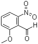 2-Methoxy-6-nitrobenzaldehyde molecular structure (CAS 19689-88-4)