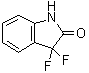 structure of CAS# 197067-27-9, 3,3-Difluoro-1,3-dihydro-2H-indol-2-one;3,3-Difluoroindolin-2-one; 3,3-Difluoroxindole