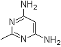 结构式 CAS# 197165-78-9, 2-甲基-4,6-嘧啶二胺