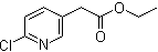 structure of CAS# 197376-47-9, 6-Chloro-3-pyridineacetic acid ethyl ester;2-Chloropyridine-5-acetic acid ethyl ester; Ethyl (6-chloropyridin-3-yl)acetate
