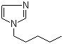1-戊基咪唑分子结构 (CAS 19768-54-8)