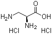 结构式 CAS# 19777-68-5, 3-氨基-L-丙氨酸二盐酸盐; L-2,3-二氨基丙酸二盐酸盐