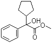 Methyl cyclopentylphenylglycolate molecular structure (CAS 19833-96-6)