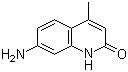structure of CAS# 19840-99-4, Carbostyril 124;7-Amino-4-methyl-2-quinolone; 7-Amino-4-methyl-2(1H)-quinolinone; 7-Amino-4-methyl-2-hydroxyquinoline