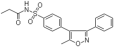 Parecoxib molecular structure (CAS 198470-84-7)