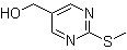 5-Hydroxymethyl-2-methylthiopyrimidine molecular structure (CAS 19858-50-5)