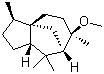 Methyl cedryl ether molecular structure (CAS 19870-74-7)
