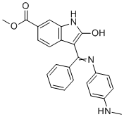 Nintedanib N-Methyl aniline analog molecular structure (CAS 1987887-92-2)