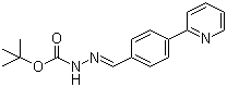 结构式 CAS# 198904-84-6, [[4-(2-吡啶基)苯基]亚甲基]-肼羧酸叔丁酯
