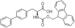 N-[(9H-fluoren-9-ylmethoxy)carbonyl]-L-4,4'-biphenylalanine molecular structure (CAS 199110-64-0)