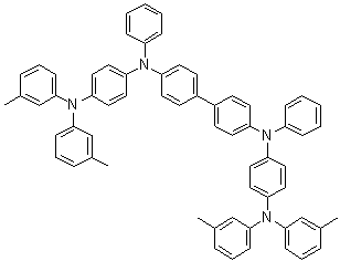 N,N'-Bis[4-[bis(3-methylphenyl)amino]phenyl]-N,N'-diphenyl-[1,1'-biphenyl]-4,4'-diamine molecular structure (CAS 199121-98-7)