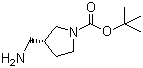 structure of CAS# 199174-29-3, (R)-N-Boc-3-(aminomethyl)pyrrolidine