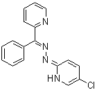结构式 CAS# 199596-05-9, 5-氯-2(1H)-吡啶酮 (2E)-(苯基-2-吡啶基亚甲基)腙
