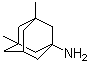 Memantine molecular structure (CAS 19982-08-2)