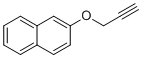 2-(丙-2-炔-1-基氧基)萘分子结构 (CAS 20009-28-3)