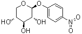 对硝基苯基 beta-吡喃木糖苷分子结构 (CAS 2001-96-9)