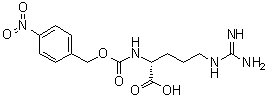N2-[[(4-Nitrophenyl)methoxy]carbonyl]-D-arginine molecular structure (CAS 200188-53-0)