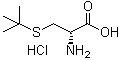 structure of CAS# 200353-65-7, S-(1,1-Dimethylethyl)-D-cysteine hydrochloride