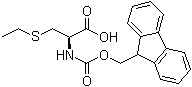 structure of CAS# 200354-34-3, S-Ethyl-N-[(9H-fluoren-9-ylmethoxy)carbonyl]-L-cysteine