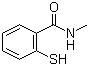 结构式 CAS# 20054-45-9, 2-巯基-N-甲基苯甲酰胺