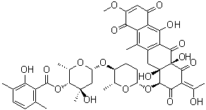 Polyketomycin molecular structure (CAS 200625-47-4)