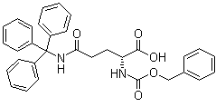 N2-[(Phenylmethoxy)carbonyl]-N-(triphenylmethyl)-D-glutamine molecular structure (CAS 200625-96-3)
