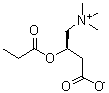 Propionyl-L-carnitine molecular structure (CAS 20064-19-1)