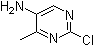 structure of CAS# 20090-69-1, 2-Chloro-4-methylpyrimidin-5-amine;NSC 243816; 5-Amino-2-chloro-4-methylpyrimidine
