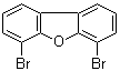 4,6-二溴二苯并呋喃分子结构 (CAS 201138-91-2)