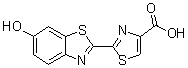 2-(6-Hydroxy-2-benzothiazolyl)thiazole-4-carboxylic acid molecular structure (CAS 20115-09-7)