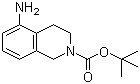 structure of CAS# 201150-73-4, 5-Amino-2-tert-butoxycarbonyl-1,2,3,4-tetrahydroisoquinoline
