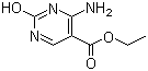 Ethyl 4-amino-2-hydroxypyrimidine-5-carboxylate molecular structure (CAS 20187-46-6)