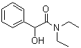 N,N-二乙基-alpha-羟基苯乙酰胺分子结构 (CAS 2019-69-4)