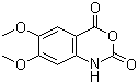 6,7-二甲氧基-2H-3,1-苯并恶嗪-2,4(1H)-二酮分子结构 (CAS 20197-92-6)