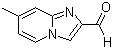 structure of CAS# 202348-54-7, 7-Methylimidazo[1,2-a]pyridine-2-carboxaldehyde