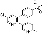 Etoricoxib molecular structure (CAS 202409-33-4)