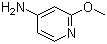 structure of CAS# 20265-39-8, 4-Amino-2-methoxypyridine;2-Methoxypyridin-4-ylamine