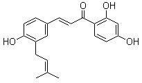Licoagrochalcone A molecular structure (CAS 202815-28-9)