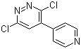 3,6-Dichloro-4-(4-pyridinyl)pyridazine molecular structure (CAS 202931-70-2)