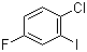 structure of CAS# 202982-68-1, 1-Chloro-4-fluoro-2-iodobenzene;2-Chloro-5-fluoroiodobenzene