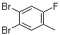 4,5-Dibromo-2-fluorotoluene molecular structure (CAS 202982-77-2)