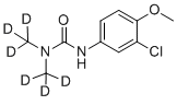 3-(3-Chloro-4-methoxyphenyl)-1,1-bis[(2H3)methyl]urea molecular structure (CAS 2030182-41-1)
