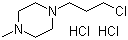 1-(3-Chloropropyl)-4-methylpiperazine dihydrochloride molecular structure (CAS 2031-23-4)