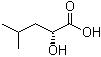 结构式 CAS# 20312-37-2, (R)-2-羟基-4-甲基戊酸